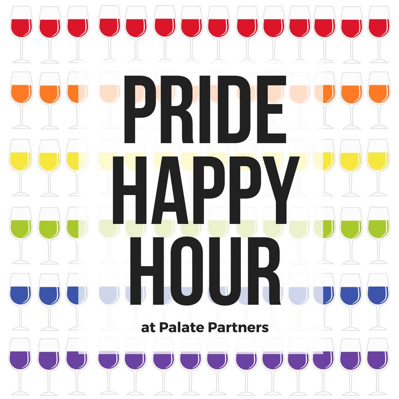 Palate Partners Pride Happy Hour