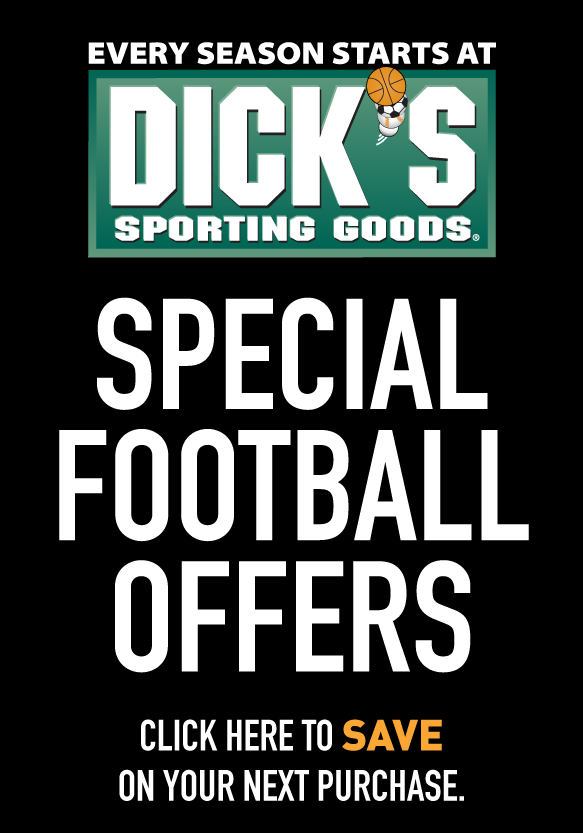 Dick's Sporting Goods Football Offer