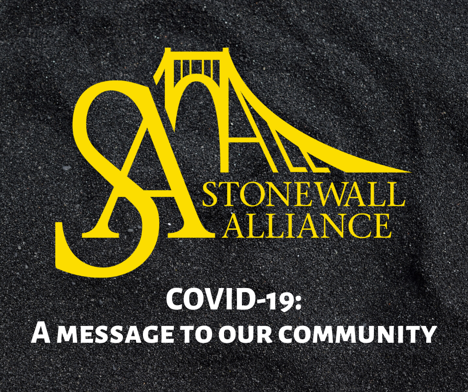 COVID-19: A message to our community